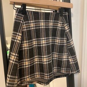 Plaid Originality mini skirt - Women’s XS - pockets/zipper